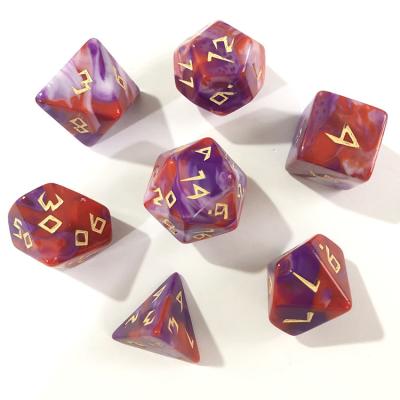 China Wholesale games/DND /RPG education casino rpgpolyhedral dungeons and dragons dnd dice custom set for sale