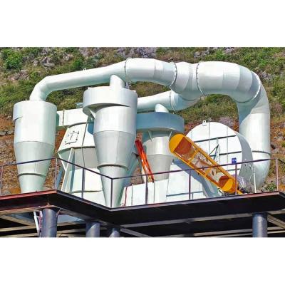 China Energy Saving Industrial Electromagnetic Powder Air Separator Cyclone Air Dispensers Dry Separator 350Mmx1.5M for sale