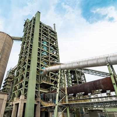 China 1-40T/H Vacuum Cement Plant Equipment Small Cement Processing Line Drum Dryer for sale