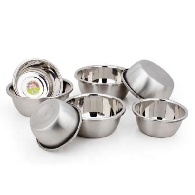 China Disposable Universal Wholesale 8pcs Deep Cooking Bowl Set for sale