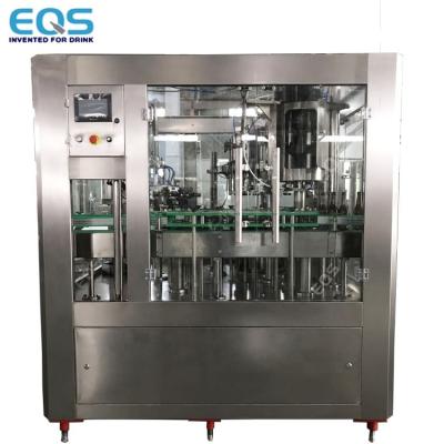 China Amazing Food Grade Beverage Carbonated Beverage Bottle Filling Machine Glass Water Maker for sale