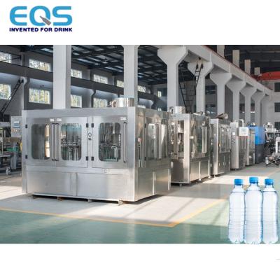 China Price Liquid Bottled Water Beverage Filling Packing Machine Processing Plant for sale