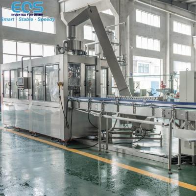 China Beverage PET Bottle Juice Production Making Mixing Washing Hot Filling Packing Plant Machine Bottling Line for sale