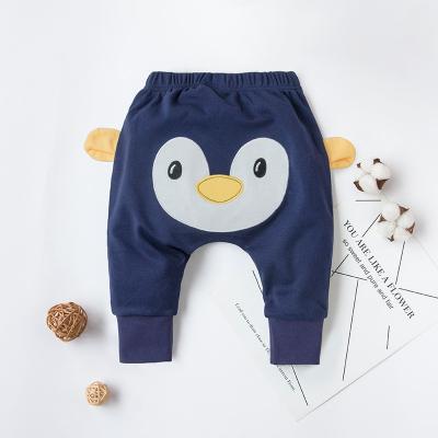 China Anti-pilling pp pants baby mannequin 2022 Babe Pants Cartoon Animal Printing pants kids wear baby pants 0-36M for sale