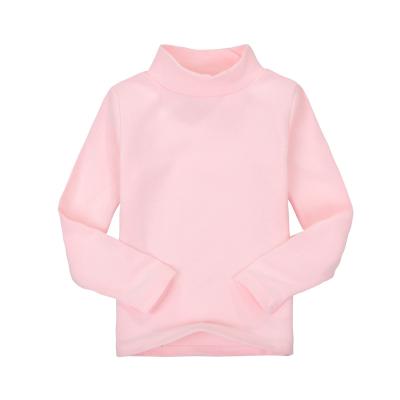 China Hot Sale Anti-Shrink Children's Color Plain Neck Sportswear Round Sleeve Kids Boys Clothing Long Sleeve for sale