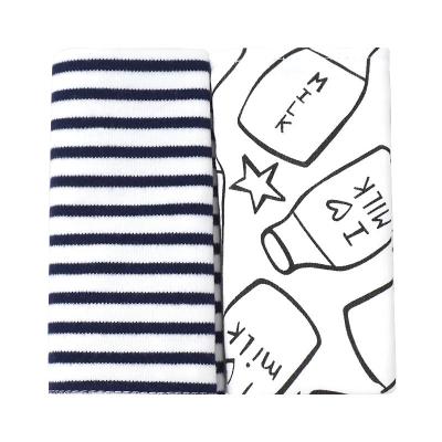 China Medium size diaper saliva towel square milk towel/water permeability baby feeding small double two pack cotton cloth gauze square small for sale