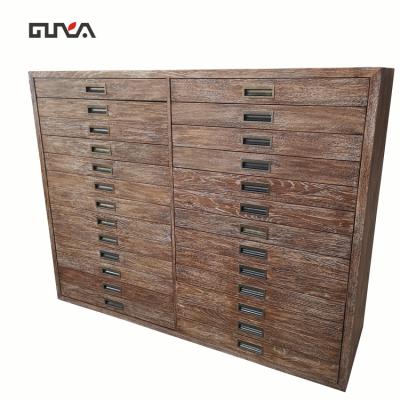 China Antique Chinese Multi Drawer Solid Wood Solid Wood Storage Cabinet for sale