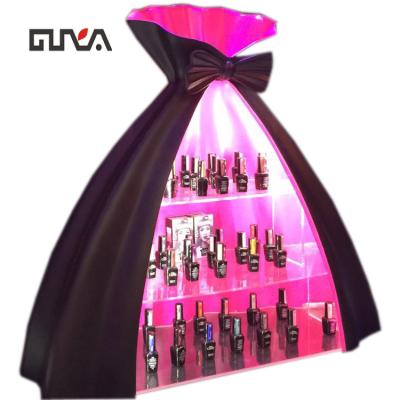 China Retail Cosmetic Acrylic Arcylic etc. Table Rack Nail Polish Racks Display Rack for sale