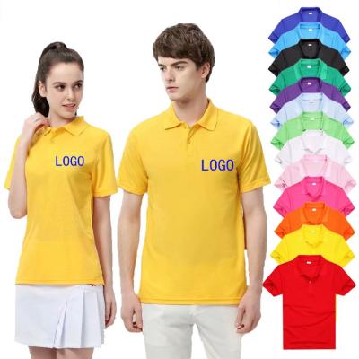 China Wholesale Custom QUICK DRY Logo Activity Cultural Shirt Overalls Men's Lapel Shorts Sleeve Designer T-Shirt for sale