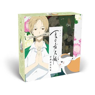 China Toy Anime Natsume Yuujinchou Little Cartoon Toy Postcard Badge Stickers Bookmark Gift Box Sheaths Wristband Storage Box Gift for sale