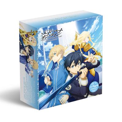 China Toy BOX SAO Anime Sword Art Online Cartoon Toy Gift Poster Included Postcard Water Cup Landmark Sticker Chain Storage for sale