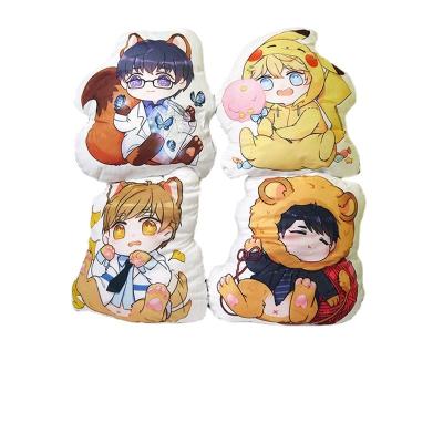 China Movie & TV Anime Love and Producer Pillow Toy Lucien Victor Stuffed Doll Double Sided Pillow Plush Toy Gift for sale