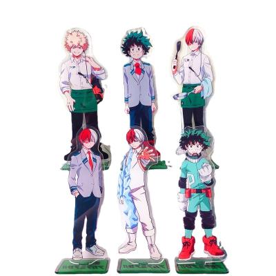 China Japan Japanese Style Anime My Hero Academia Cosplay Action Number Acrylic Stand Desk Decoration Model Toy Gift 15cm for sale