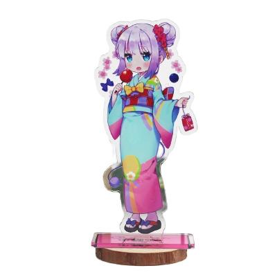 China Japan Anime Kobayashi-San's Chi no Dragon Acrylic Stand Figure Kanna Kamui Decoration Collectible Model Toy Gift of Maid for sale