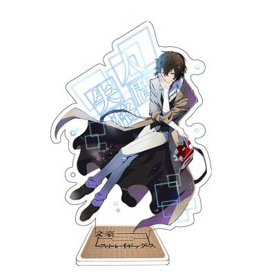 China Japan Japanese Style Anime Stand Figure Acrylic Bungou Stray Chase Desktop Standing Model Toy Gifts Flat 15cm for sale