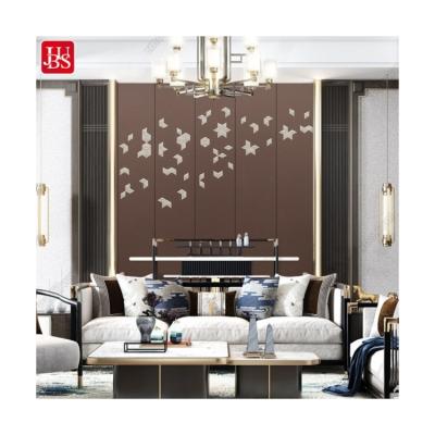 China Modern Factory Directly Sell Design Wall Tile Decoration Sticker Wallpaper Waterproof Wainscoting PVC for sale