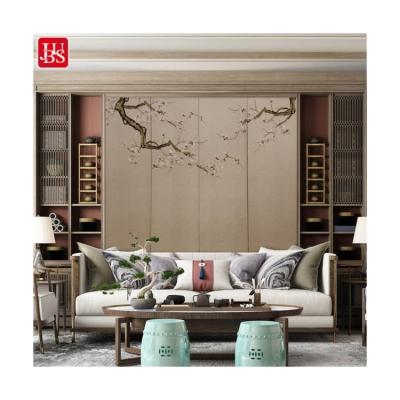 China New arrival 3d modern wallpaper style painting design antique wallpaper roll up waterproof wallpaper for sale