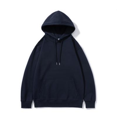 China FODARLLOY Fashion Colors Dark Blue Hoodie OEM Streetwear Essentials Oversize Unisex Pull Coat Men's Hoodies Pullover Red for sale