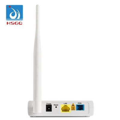 China HSGQ-X100W XPON 1GE+Wifi School Gepon Network Unit FTTH Optical Single Port Gigabit Modem XPON ONU for sale