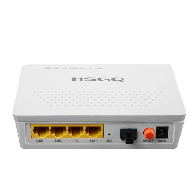 China (Data Center) HSGQ-E130 Fiber Optic Network 1ge+3fe RJ45 Port Unit 100/1000M Fiber Router Compatible OLT Single Port Epon ONU for sale