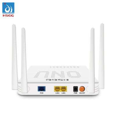 China FTTH FTTB FTTX HSGQ-X200DW xpon 2ge 2.4g 5g gpon epon gpon ac duali wifi FTTH FTTX wifi ont for sale