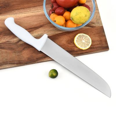 China 10 Inch Kitchen Cooking Utensil Meat Knife Viable Cleaver Knife Stainless Steel With Plastic Handle for sale