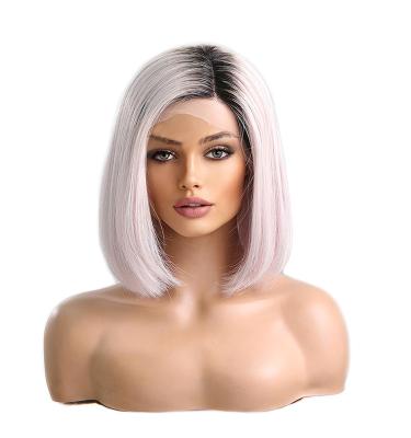 China Other 150 180 Density HD Lace Front Human Hair Wigs for Black Women Wholesale Brazilian Virgin Hair HD Lace Front T Straight  Bob Wigs for sale