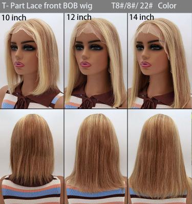 China Straight Lace Front With Baby Hair Bob Wig New Arrival Lace Front  Short With Baby Hair Straight Bob Wig for sale