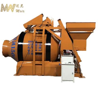 중국 Batching Plant Automatic Pan Mixer Water Pump Motor 1000 Litre Concrete Mixer 판매용