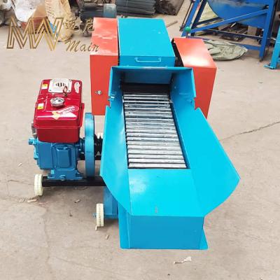 China Diesel Engine 12hp Factory Directly High Quality Straw Crusher Animal Feed Processing Chaff Cutter 3.8T For Agriculture zu verkaufen