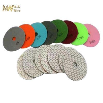 China New innovative products 2020 lapidary tools diamond dry flexible polishing pad à venda