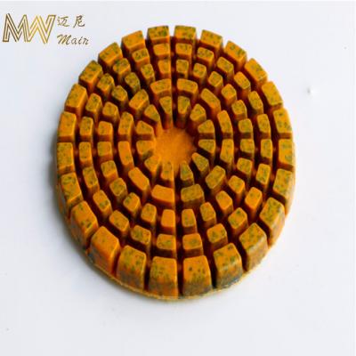 China Premium Marble Diamond Polishing Pads Hand Held Machine Diamond Resin Material à venda