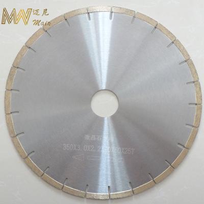 중국 350mm Diamond Saw Blades Cutting Disc For Cutting General Hard Granite Slab 판매용