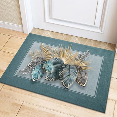 China New Front Entrance Welcome Home Waterproof Environmental Stylish Indoor Door Mats for sale