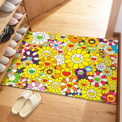 China Low Price Kids Room Carpet 3d Cartoon Waterproof Door Mats for sale