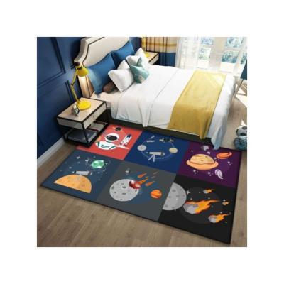 China 2020 Anti-slip Modern Home Custom Rugs 100% Polyester Door Covers Under Door Kids Beds Porch Floor Mats for sale