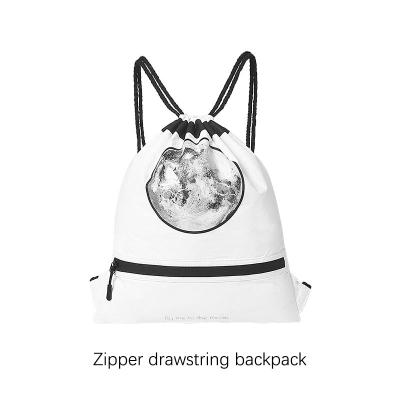 China Custom EVA Zipper Material Bag Drawstring Waterproof Wholesale Waterproof Kids Backpack Travel Travel Drawstring Bag for sale