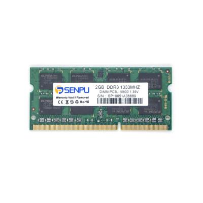 China China Supplier OEM High Performance 1333Mhz DDR3 PC Laptop Undamped Ram for sale