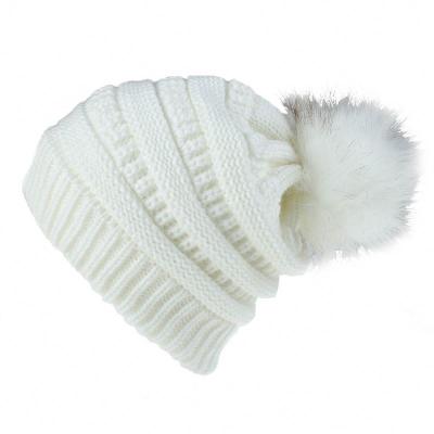 China New Products Women Fashion Hat Waterproof Knit Hat Women Knitted Hat for sale