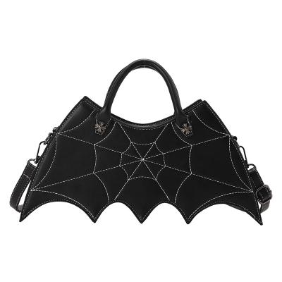 China PU Halloween Funny Bat Bag Women's Fashion PU Leather Cross - Body Bag Designer Chains Small Totes Bag for sale