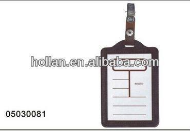 China Hot Selling Unique Office Leather Name Badge 05030081 for sale