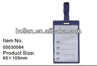 China Office PVC Name Badge High Quality Plastic Card Holder 05030084 for sale