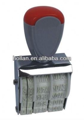 China Office 4mm high quality plastic date stamp for sale