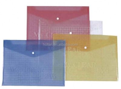 China Colorful Transparent PP Hollan PP Folder Bag 22050319 for sale