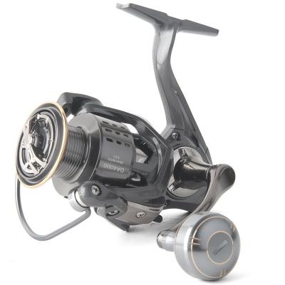 China Full Metal Polished Drag 15kg Sea River Stream Fishing Handle 15kg 2000-7000 Series Metal Ball Drag Spinning Fishing Reel for sale