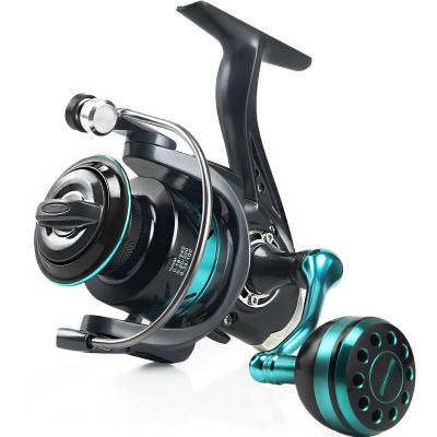 China Hot sale DK800-12000 series 5.2:1 ratio 6-16kg full metal alloy drag casting spinning reel full metal large fish saltwater&freshwater for sale