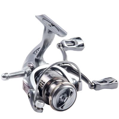 China Balancer 1500-3000S Full Metal Alloy Dual Metal Work Fine 5.2:1 Gear Ratio 6-12KG Drag Competition Mini Fishing Spinning Reel for sale