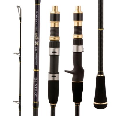 China Full Carbon Deep Ocean Solid Carbon Fuji Accessories 1.8m Boat/Raft Seawater Slow Soft And Hard 1.98m Rod For Seawater Basting Fishing for sale