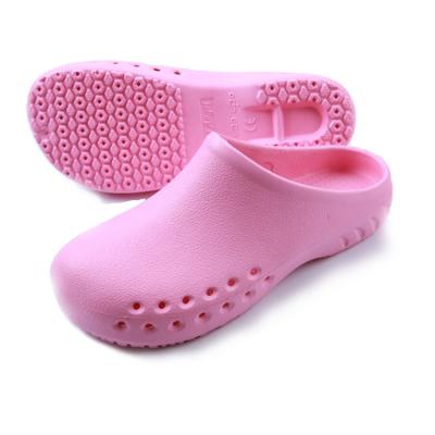 China Breathable Comfortable Uniform Slipper Medical White Eva Nurses And Doctors Relieve Work Flowers Doctor Shoes For Men for sale