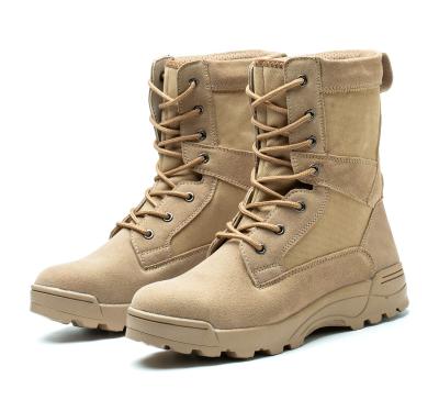 China Steel Toe Woodland Tactical Waterproof Hunting Leather Designs Alibaba Military Women Camel Safety Combat Tactical Shoes for sale